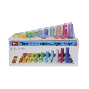 three in one rainbow digital board