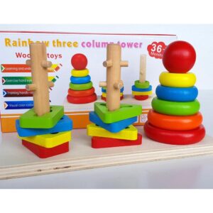 three column tower